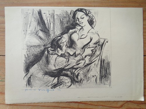 Marius woulfart 1949 gravure - woulfart,