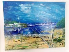 Tableau abstrait acrylique sur