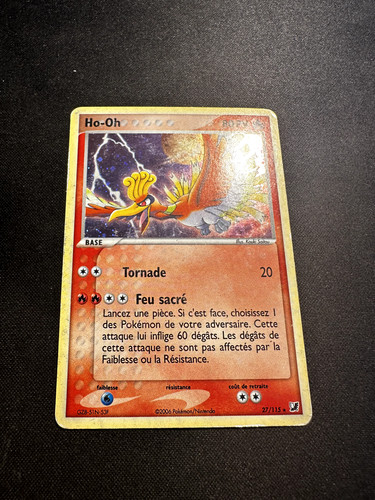 Carte pokémon 115 - carte, 27/115