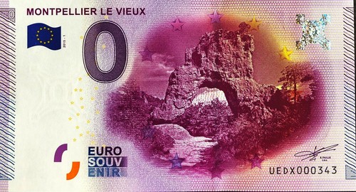 Billet zero euro - 0,