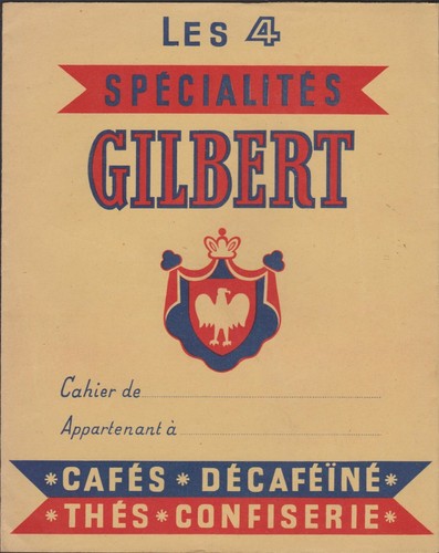 Protege cahier ancien buvard - protege, ancien+