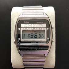 Rare Montre vintage Lcd PULSAR Y456-5010 Alarm Seiko Comme neuve