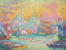 PEINTURE HUILE D'ARTISTE PAUL SIGNAC SIGNÉE...