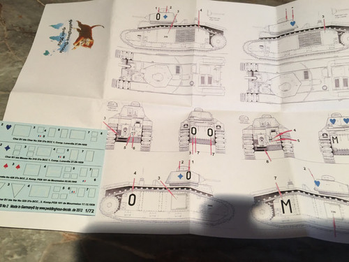 Decalques pour b1bis des - decalques, et