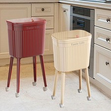 Poubelle à roulettes haute