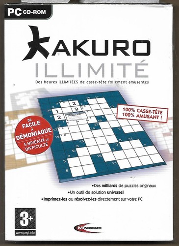 Kakuro illimite jeu pc - kakuro, /