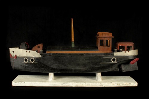 Ancienne maquette bateau en - de,