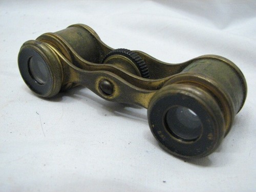 Antique brass opera - opera, glasses