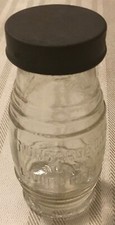 pot ancien à moutarde diaphane Louit Frères avec bouchon d’origine  