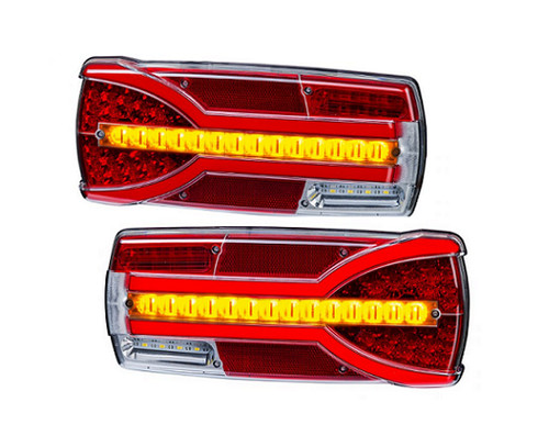 Feu arrière led remorque - arrière, 12v