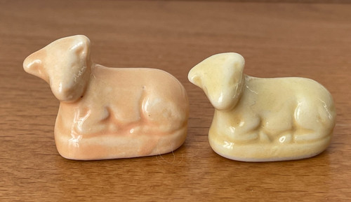 Lot fèves vache crème - vache,