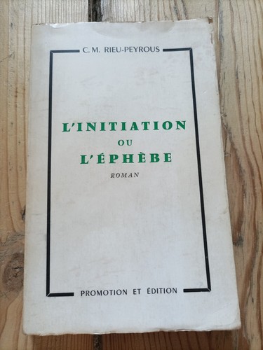Initiation l éphèbe - l'initiation, ou