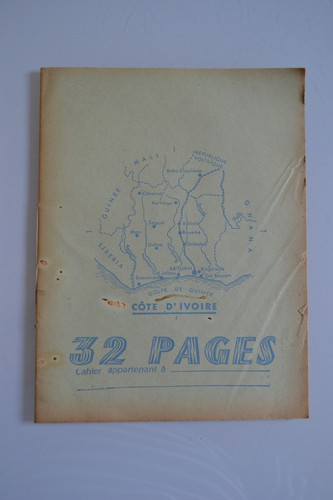 Ancien cahier ecolier cote - ancien,