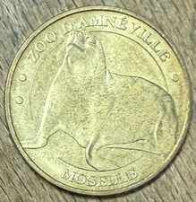 MDP 2007 AMNEVILLE ZOO OTARIE MÉDAILLE MONNAIE DE PARIS JETON MEDALS TOKENS COIN