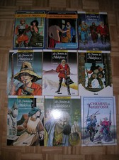 LOT 8 BDS LES CHEMINS DE MALEFOSSE EDITIONS GLENAT COLLECTION VECU  E.O T.1 A 4
