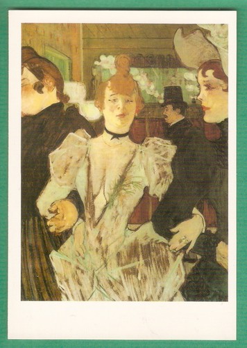 Toulouse lautrec carte postale - toulouse-lautrec,