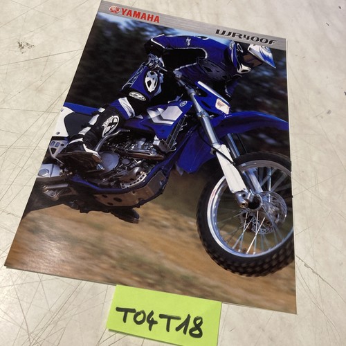 Yamaha wr400f moto prospectus - yamaha,