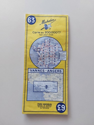 Ancienne carte routière - ancienne,