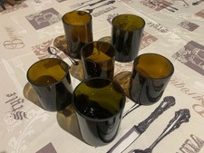 6 verres bouteilles