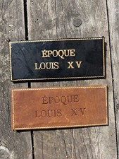 Lot Antiquaire Cuir Petit Fer