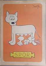 Vintage 1969 Affiche originale