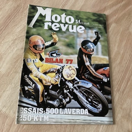 Magazine moto revue 1977 - moto, n°