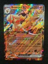 Carte pokémon braségali ex - braségali,