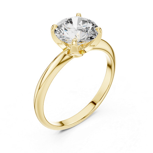 Bague solitaire - 1,40, ct