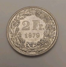 Piece suisse francs 1979 - 2,