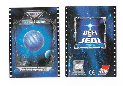 Carte défi jedi - du,