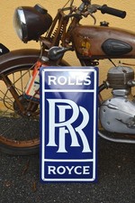Plaque émaillée ROLLS ROYCE
