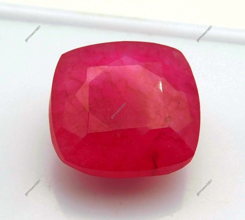 Rubis rose certifié - rubis,