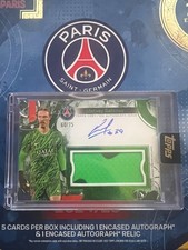 Topps Exhibition Paris PSG Matvey Safonov 60/75 Autograph Relic EX-SF 2024-25