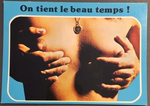 Carte postale femme on tient - :,