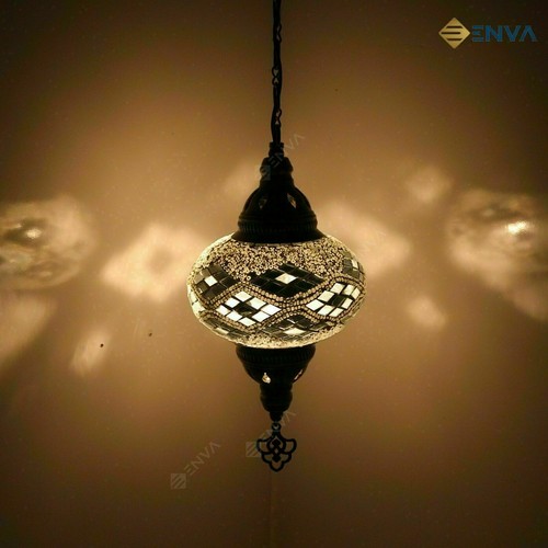 Lustre suspendu verre - lustre,