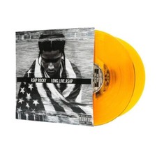 A$AP Rocky*  Long.Live.ASAP Limited US 2x Orange Translucent Vinyl Sealed MINT