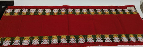 Vintage red christmas table - red,