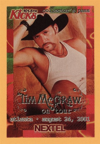 Tim mcgraw 2001 set this - tim,