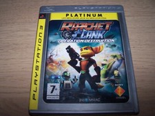 RATCHET & CLANK OPERATION DESTRUCTION       - VF -    PS3 - BOITE CD LIVRET