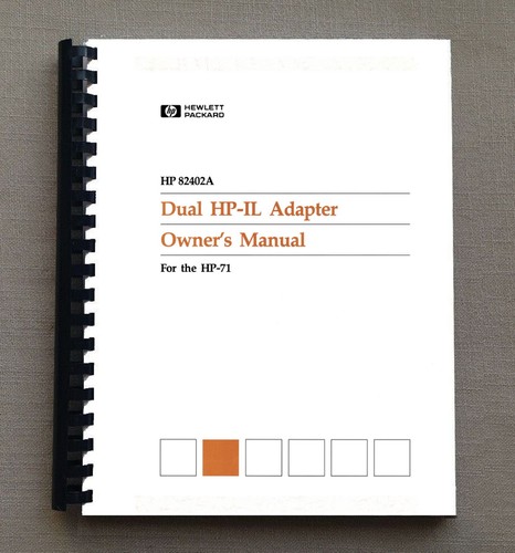 71b dual il adapter - hp-71b,