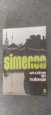 Maigret Un crime en Hollande Georges Simenon - Livre de Poche 1971 [Bon état]