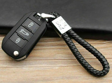 Peugeot  porte clé cuir corde