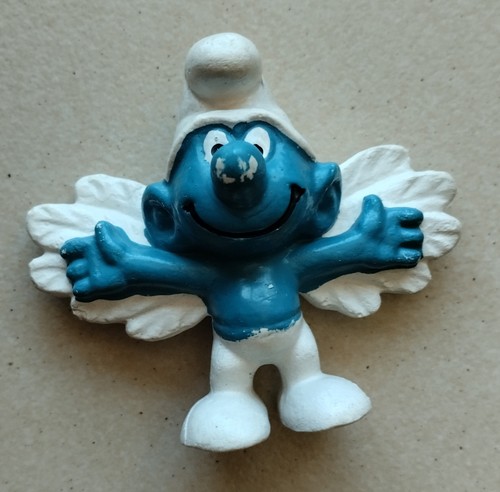 Figurine schtroumpf ange - figurine,