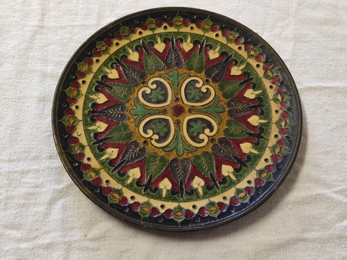 Ancienne assiette décorative - assiette,