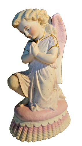 Ancienne statue biscuit - ancienne,