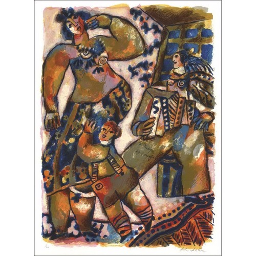 Tobiasse théo lithographie - théo,