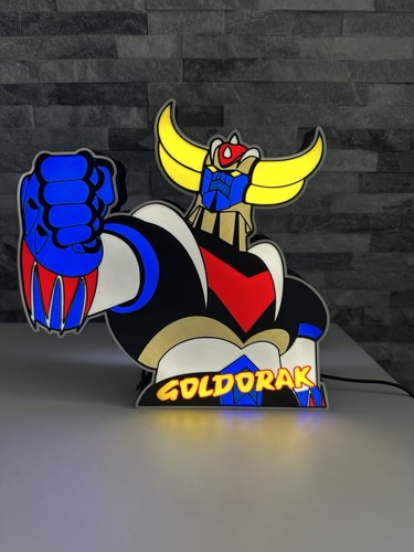 Lampe lightbox goldorak - lampe,, ￼goldorak