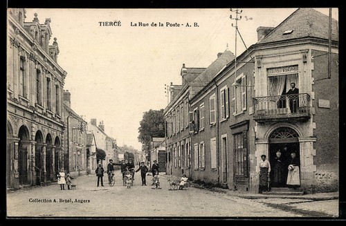 Cpa tiercé rue - cpa,