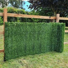 Evergreen 1 x 3 m Haie à aiguilles artificielle clôture brise-vue en plastiqu...