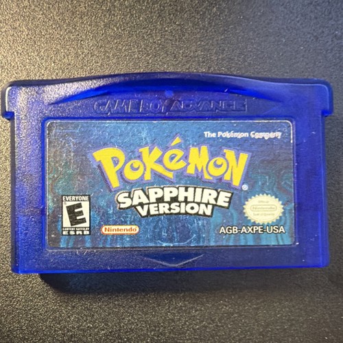 Nintendo pokémon sapphire - pokémon,